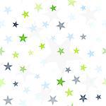 Colorful stars seamless background. Vector illustration