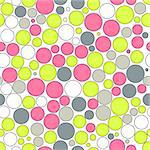 Abstract seamless background with colorful dots