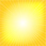 Yellow rays texture background illustration