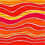 Abstract colorful striped wave background. Vector illustration