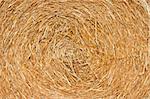 Golden hay background, bale, straw, haystack, yellow