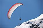 Paraglider Flying