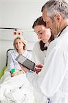 Doctors' visit in hospital