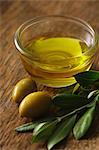 Olive oil and olives