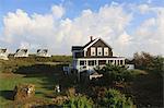 Vacation homes on Block Island, Rhode Island, USA