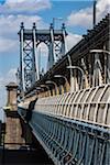 Manhattan Bridge, New York City, New York, USA