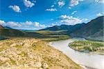 desert valley of the Altai Mountains