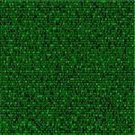 The green code made programming dark texture background