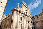 Cathedral in the ancient city of Monopoli in Italy