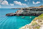 Beautiful landscape on the Southern coast of Italy