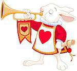 Illustration of Bunny royal trumpeter