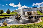 Samson Fountain and the Grand Cascade, Peterhof Palace, St. Petersburg, Russia