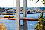 Lorry on bridge