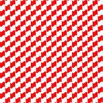 Seamless geometric pattern red color. Vector illustration