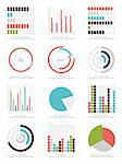 set of infographics elements