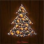 christmas tree design, this illustration may be useful as designer work