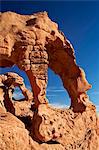 Pretzel Arch, Valley of Fire State Park, Nevada, United States of America, North America