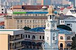 Clock Tower, Georgetown, Penang Island, Malaysia, Southeast Asia, Asia