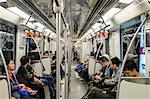 Subway, Shanghai, China, Asia