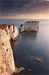 Old Harry Rocks on the Jurassic Coast, UNESCO World Heritage Site, Studland, Dorset, England, United Kingdom, Europe