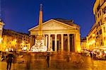 Piazza della Rotonda and The Pantheon, Rome, Lazio, Italy, Europe