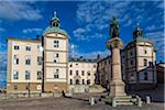 Wrangel Palace with Statue of Birger Jarl, Birger Jarls Square, Riddarholmen, Stockholm, Sweden