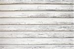 Close-up of White Painted Wooden Wall