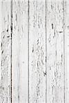 Close-up of Old Wooden Wall with Chipped Paint