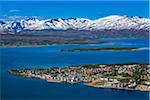 Overview of Tromso, Troms, Norway