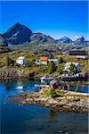 Sund, Flakstad, Flakstadoya, Lofoten Archipelago, Norway