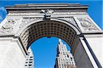 Washington Arch, Washington Square Park, Greenwich Village, Manhattan, New York City, New York, USA