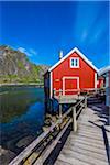 Svinoya Rorbuer, Svolvaer, Austvagoya, Lofoten Archipelago, Norway