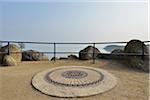 Observation point to Lake Schwerin, Schwerin Castle, Schwerin, Western Pomerania, Mecklenburg-Vorpommern, Germany