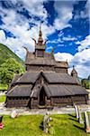 Borgund Stave Church, Borgund, Sogn og Fjordane, Norway