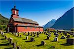 Fjaerland Church, Mundal, Fjaerland, Sogn og Fjordane, Norway