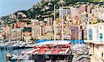 Principality of Monaco. Preparation for Monaco Formula 1 Grand Prix