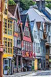 Hanseatic wharf of Bryggen, Bergen, Norway