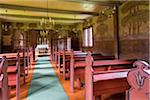 Interior of Flam Church, Flam, Norway