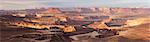 Overview of landscape at sunrise, Canyonlands National Park, Utah, USA