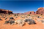 Scenic overview of Monument Valley, Arizona, USA