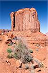 Butte rock formation, Monument Valley, Arizona, USA