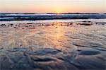 Beach at Encinitas, California, USA