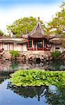 Humble Administrator's Garden in Suzhou, China. Summer day