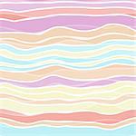 Abstract colorful striped wave background. Vector illustration