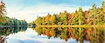 Mill falls in fall (Kejimkujik National Park , Nova Scotia, Canada)