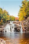 Mary Ann Falls in the fall (Highlands National Park, Cape Breton, Nova Scotia, Canada)