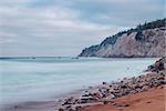 Ocean shore in the morning (Cape Breton, Nova Scotia, Canada)