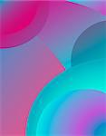 Vector Illustration of Abstract Smooth Light Background Modern Template Design