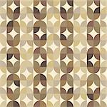 Vector colorful geometric background, vintage abstract seamless pattern.
