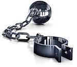 3d rendering of a shackle